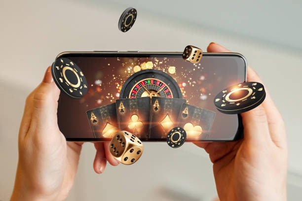 Filipino player accessing casino play sports betting on a smartphone